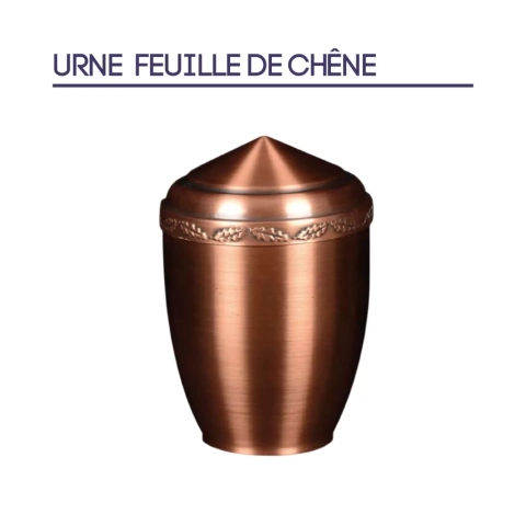 Urne FEUILLE DE CHÊNE